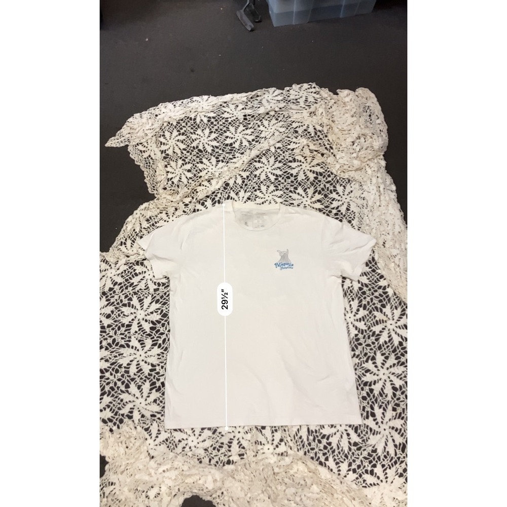 Patagonia Honolulu Shaka Wave Graphic T-Shirt White Mens Large Slim Fit Cotton - Picture 5 of 6
